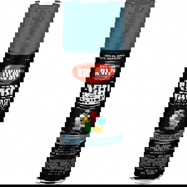 Acrylic Enamel Spray Paint: Peacock Blue